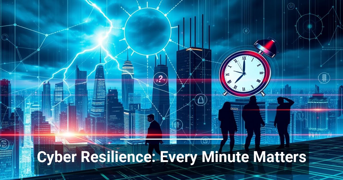 Cyber Resilience: Every Minute Matters
